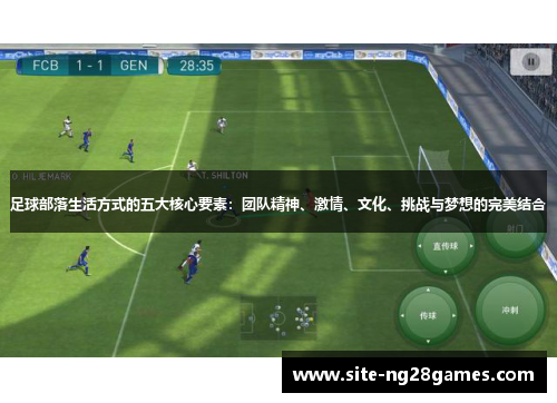 足球部落生活方式的五大核心要素:团队精神、激情、文化、挑战与梦想的完美结合 足球部落生活方式的五大核心要素:团队精神、激情、文化、挑战与梦想的完美结合