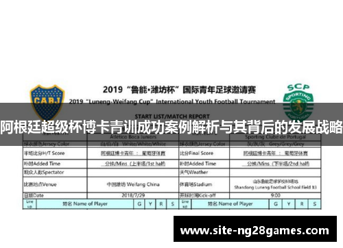 阿根廷超级杯博卡青训成功案例解析与其背后的发展战略